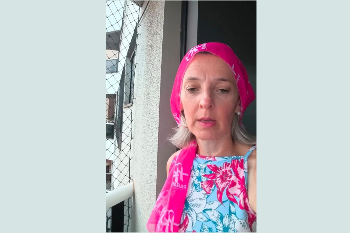 Vereadora Nissandra lança campanha #VEMDELENÇO contra o câncer