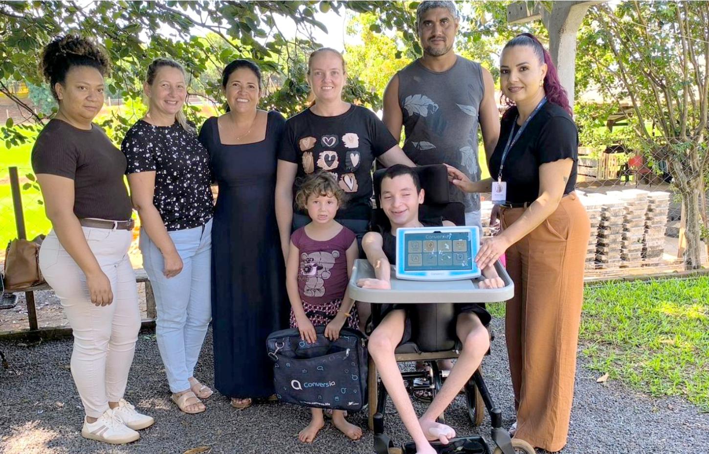 Vice-prefeita de Maripá entrega aparelho Conversia e reforça políticas de inclusão