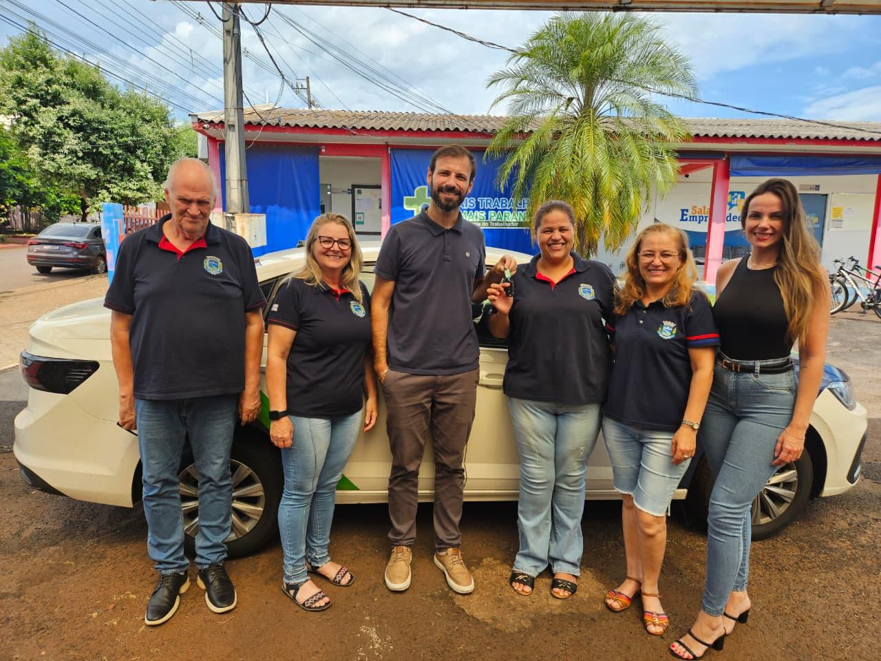 Palotina recebe veículo para reforçar atendimento da Agência do Trabalhador