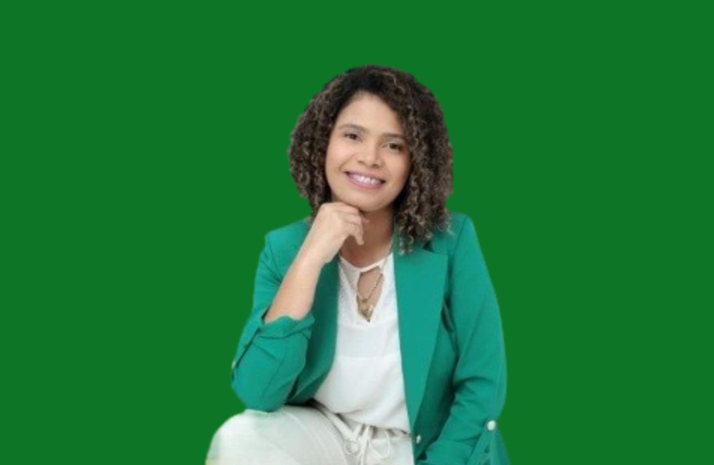 1ª suplente de vereador do partido Republicanos Adriana Andrade