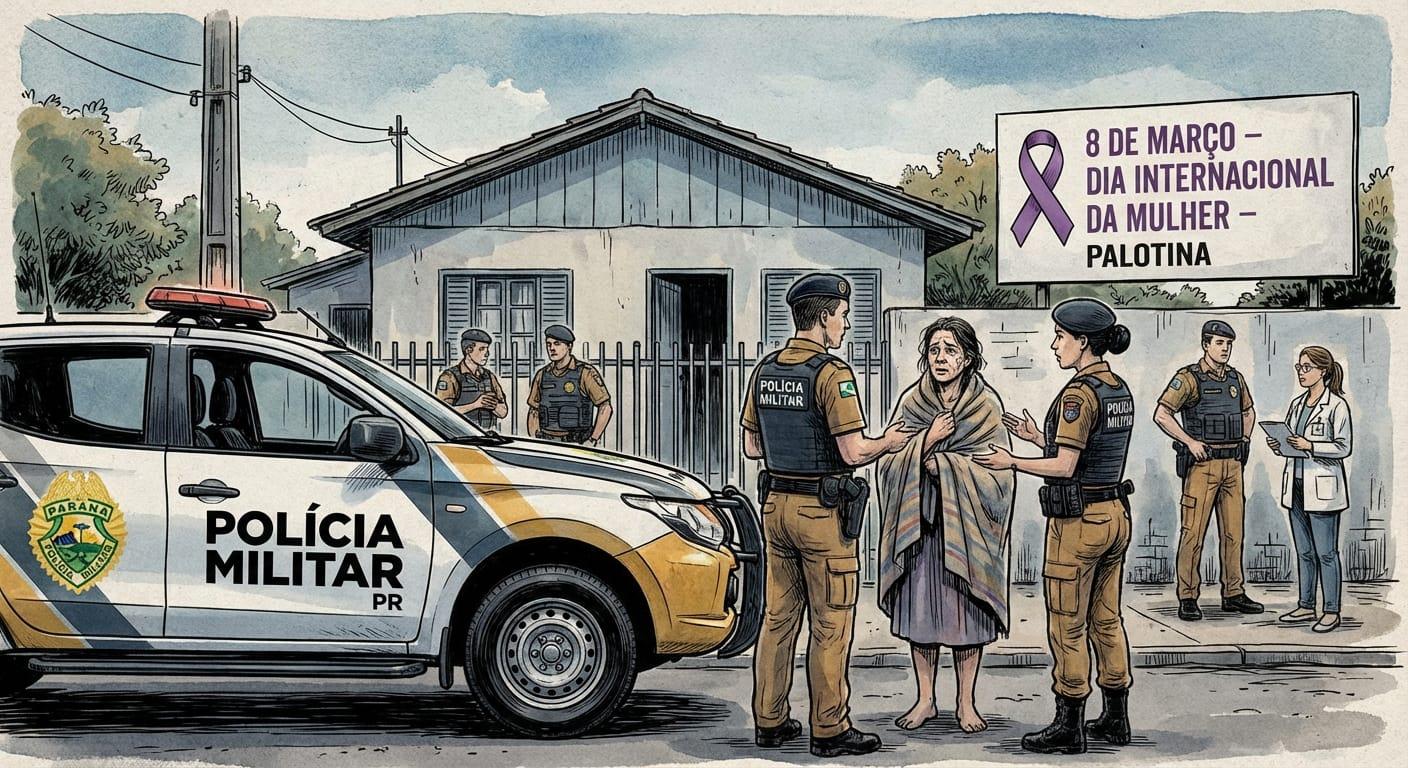 PM de Palotina é acionada para atender ocorrência no Dia da Mulher