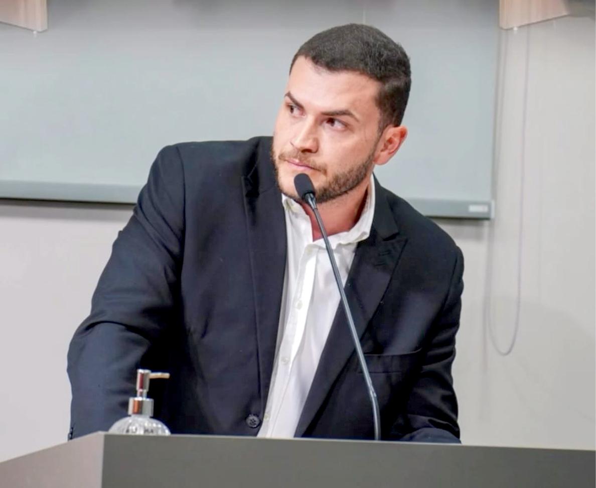 Presidente da Câmara de Palotina, vereador Thiago Mostachio (PSD)