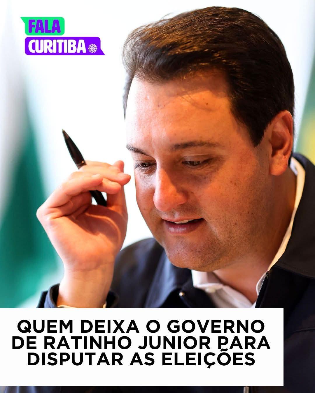 Governador Ratinho Junior é pré-candidato a presidente da República