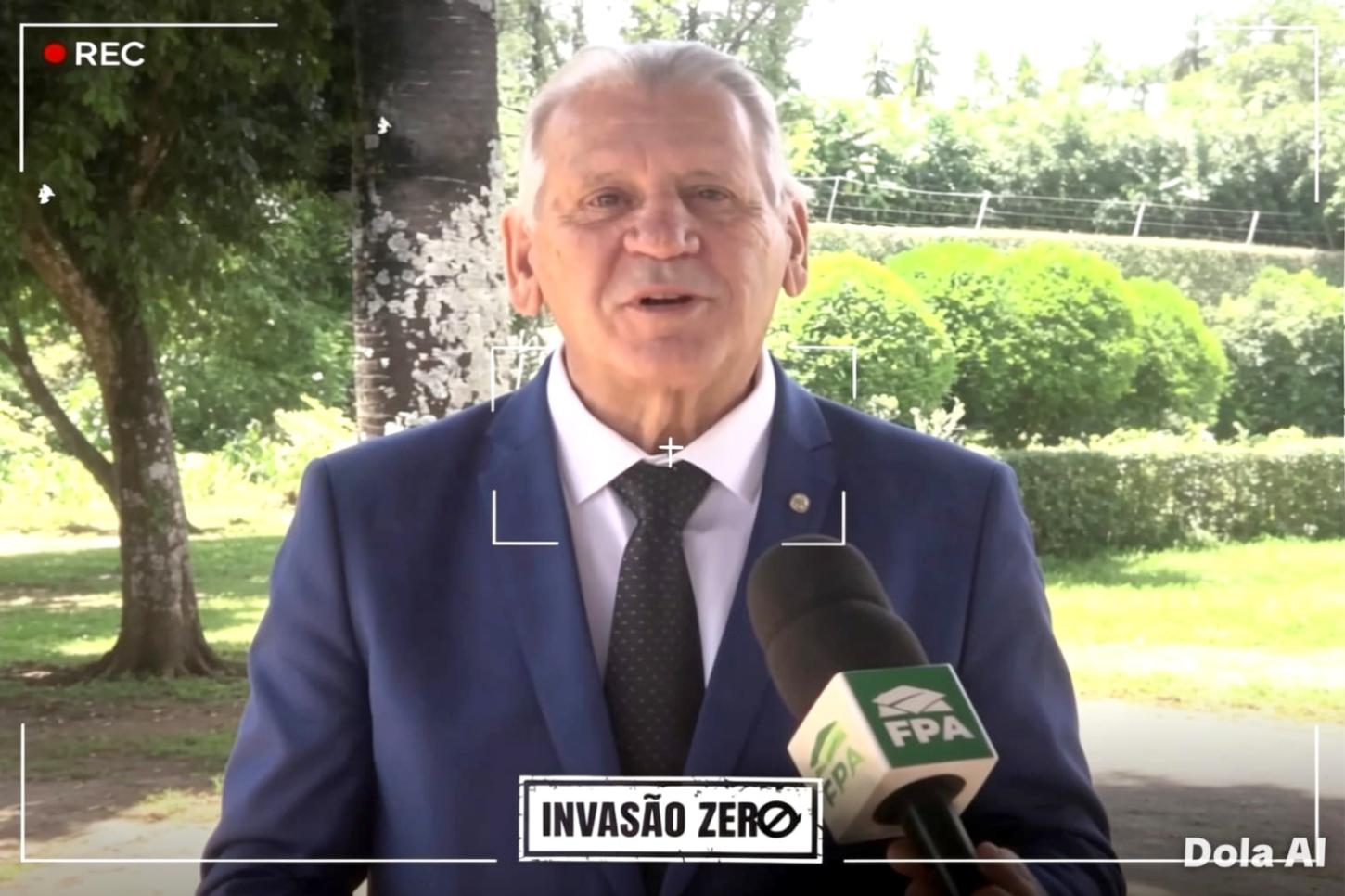 Deputado Dilceu Sperafico critica invasões de terras e aponta insegurança jurídica no campo