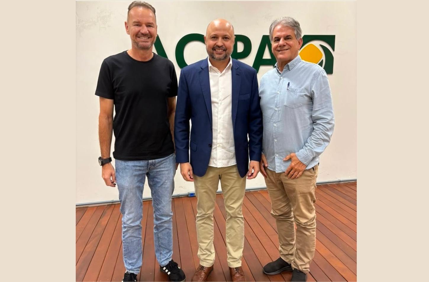 Giacometti participou de encontro na Acipa