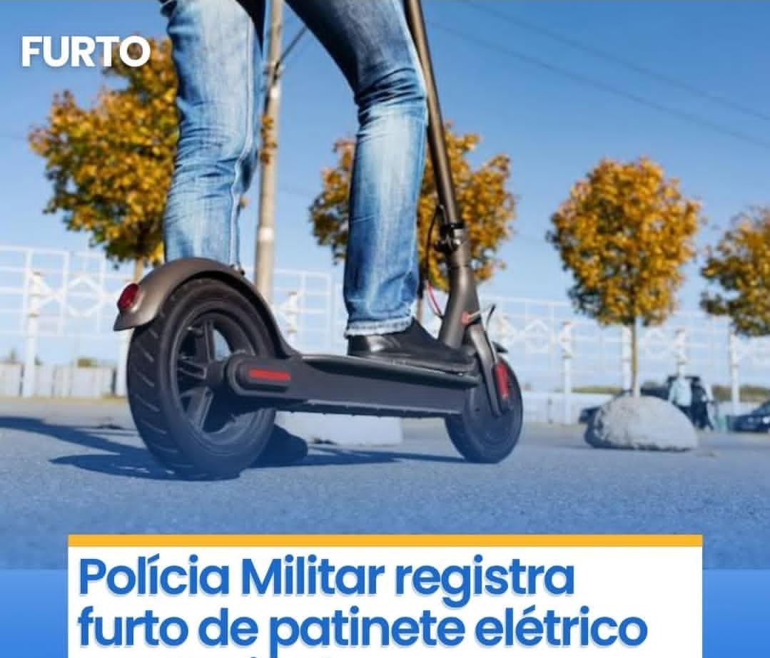 Patinete furtado em Palotina é recuperado pela Polícia Militar