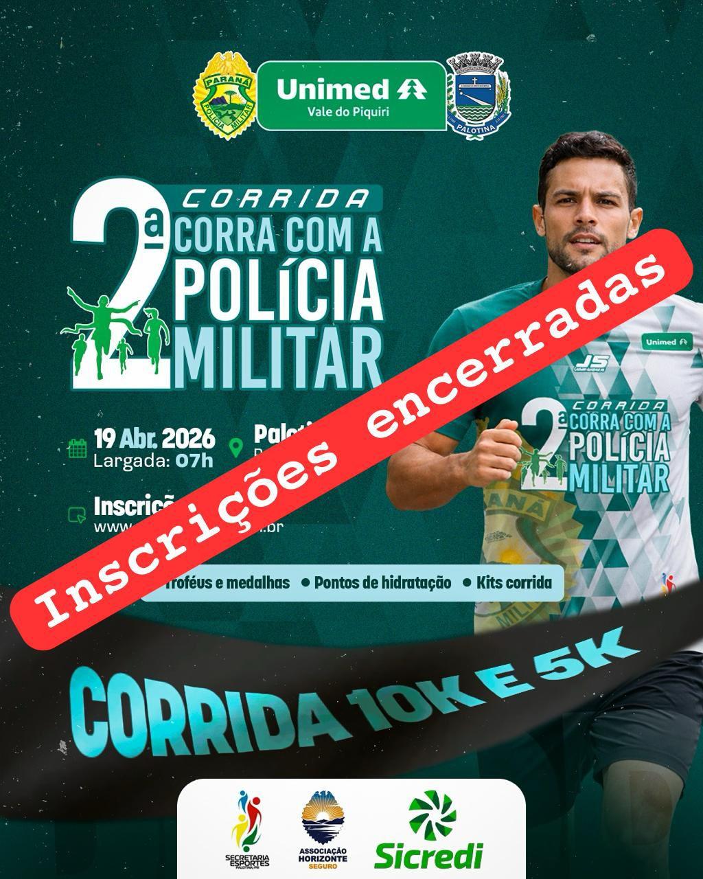 Evento esportivo será realizado no próximo dia 19 de abril, com início às 07h