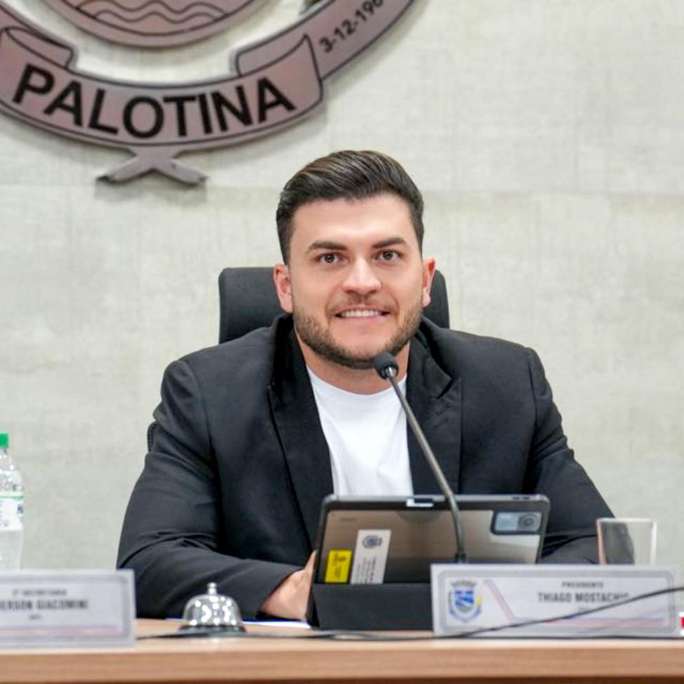 Thiago Mostachio apresentou requerimento que solicita detalhamento dos gastos com publicidade institucional da Prefeitura de Palotina