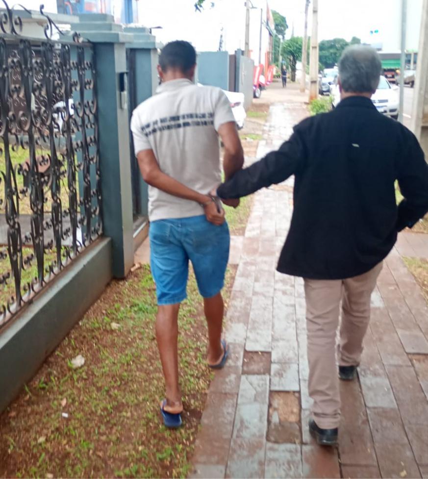 Agressor foi preso pela Polícia Civil de Palotina e está à disposição da justiça