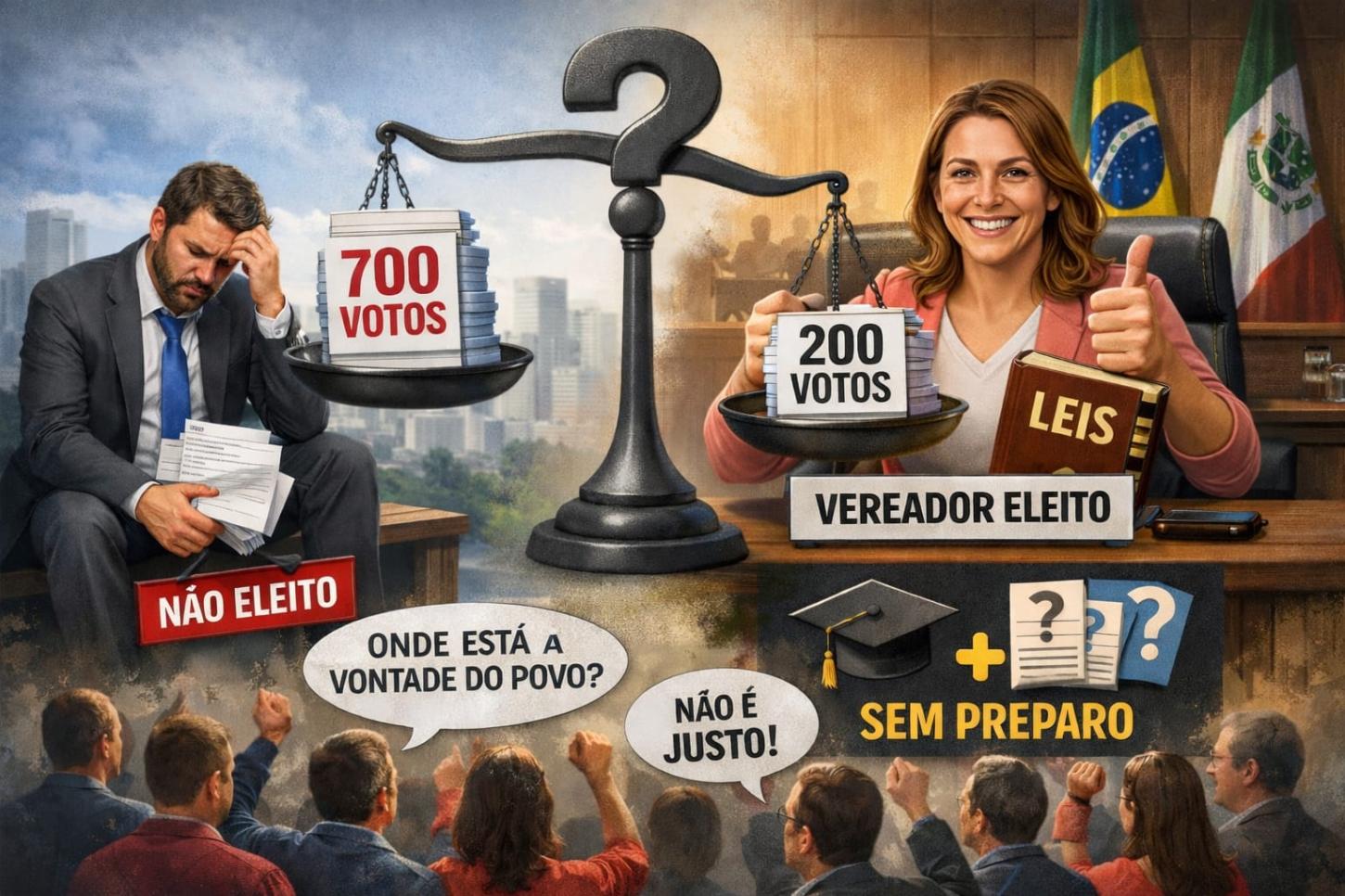 Atual formato de distribuição das cadeiras do Legislativo confunde a população