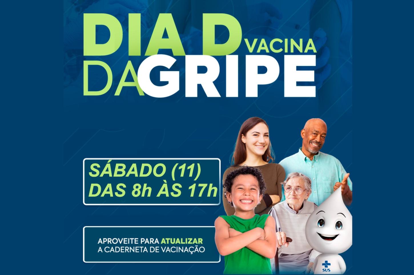 Dia D de vacinação contra a influenza movimenta unidades de saúde de Terra Roxa neste sábado (11), com atendimento aos grupos prioritários e reforço à importância de manter a carteira de vacinação atualizada