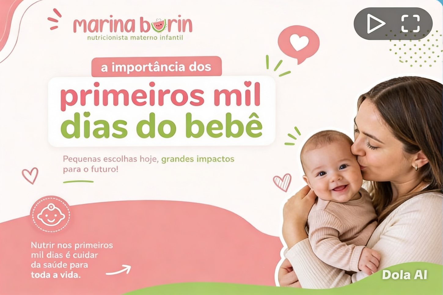 Os primeiros mil dias: uma fase única que define a saúde para toda a vida!