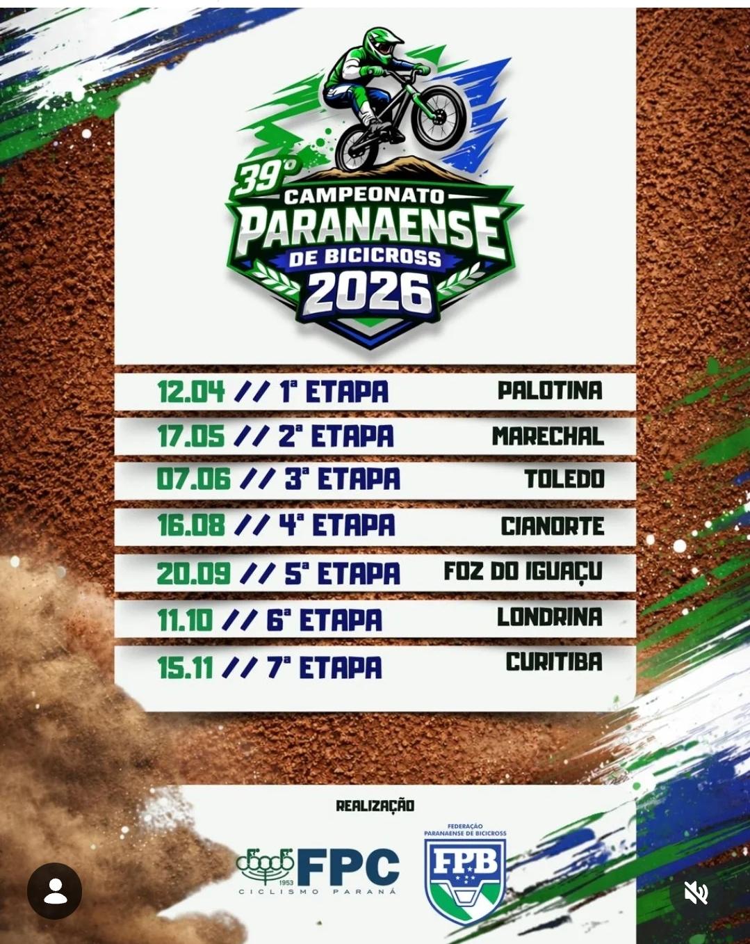 Palotina abre as provas, a 2ª etapa será no dia 15/05 em Marechal Cândido Rondon