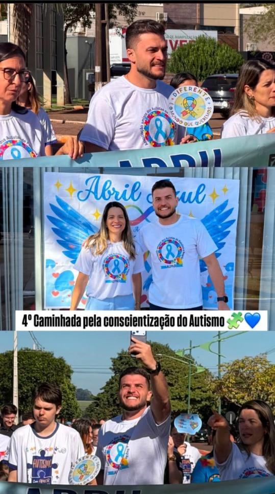 4ª Caminhada de Conscientização sobre o Autismo é realizada com sucesso