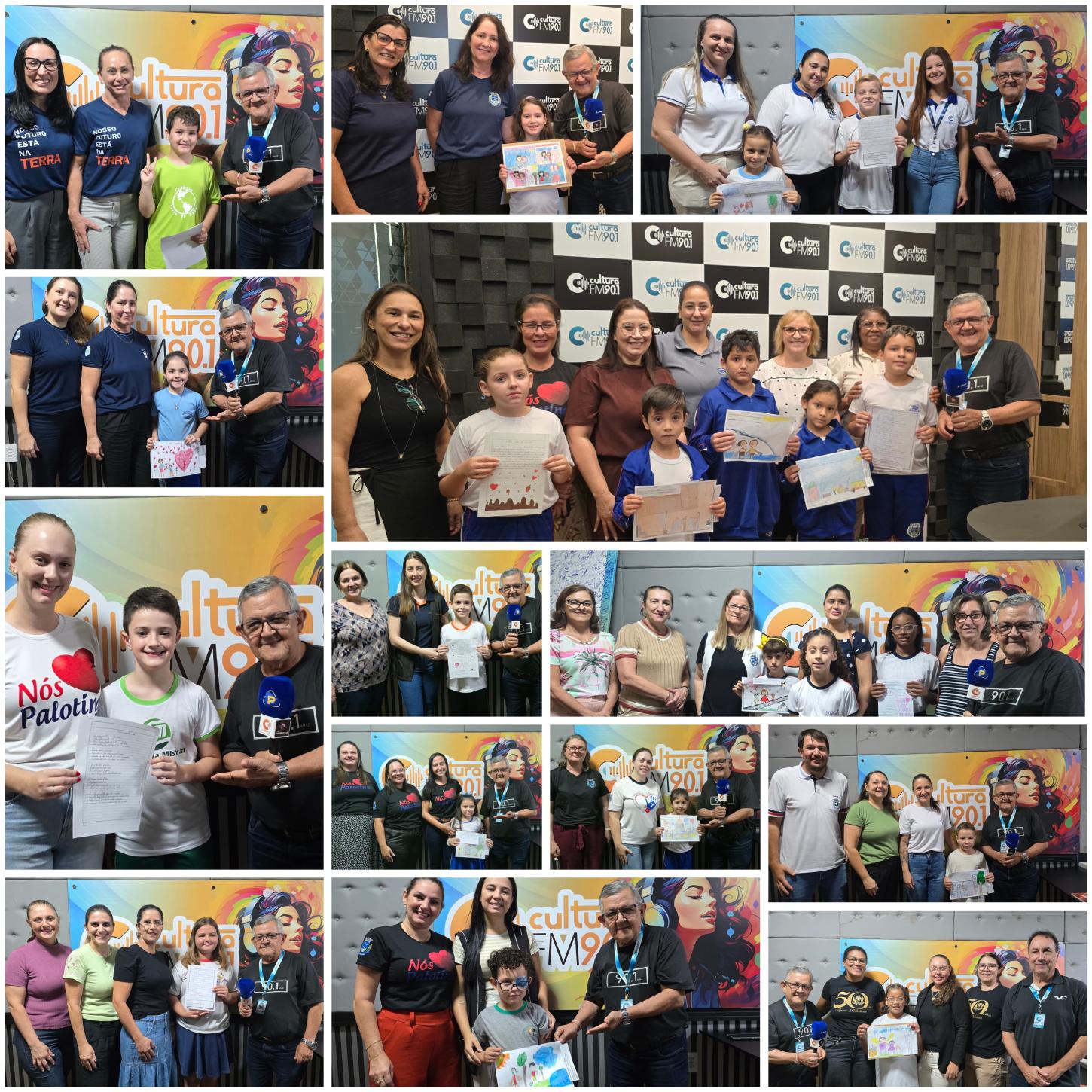 Professores e alunos celebram talento, emoção e carinho durante as gravações do concurso “A Melhor Mãe do Mundo”