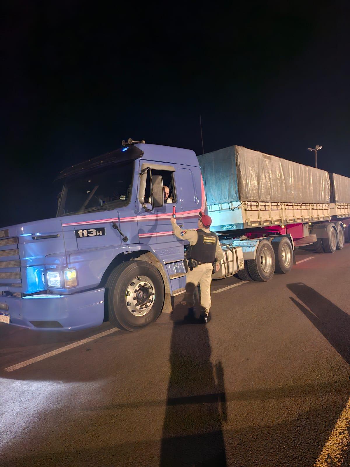 Fiscalização: a ação reforça o compromisso com a segurança no trânsito e a preservação de vidas.