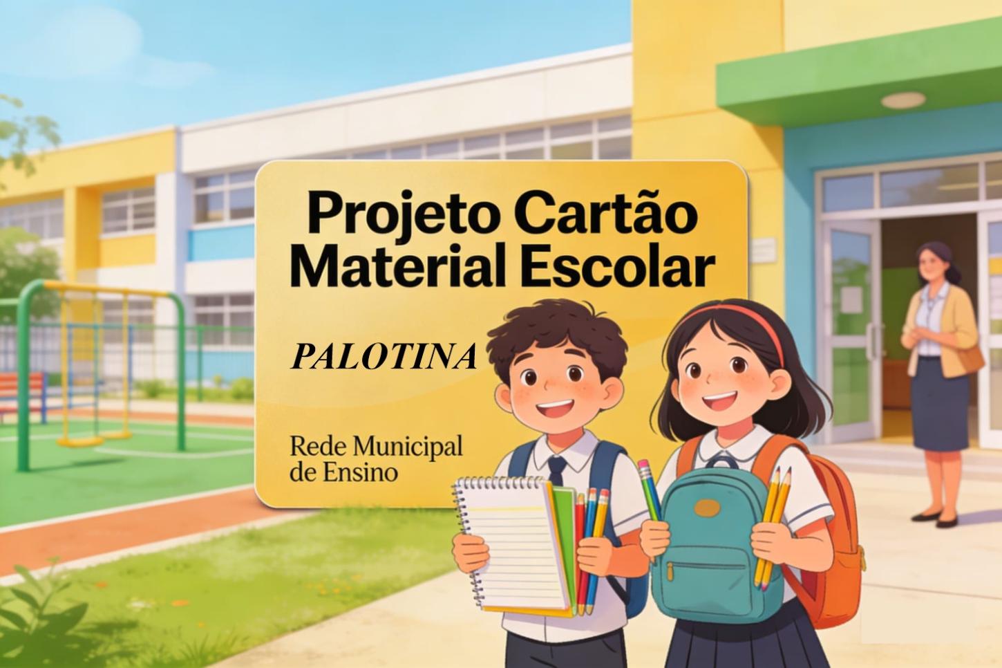Projeto propõe Cartão Material Escolar para alunos da rede municipal de ensino