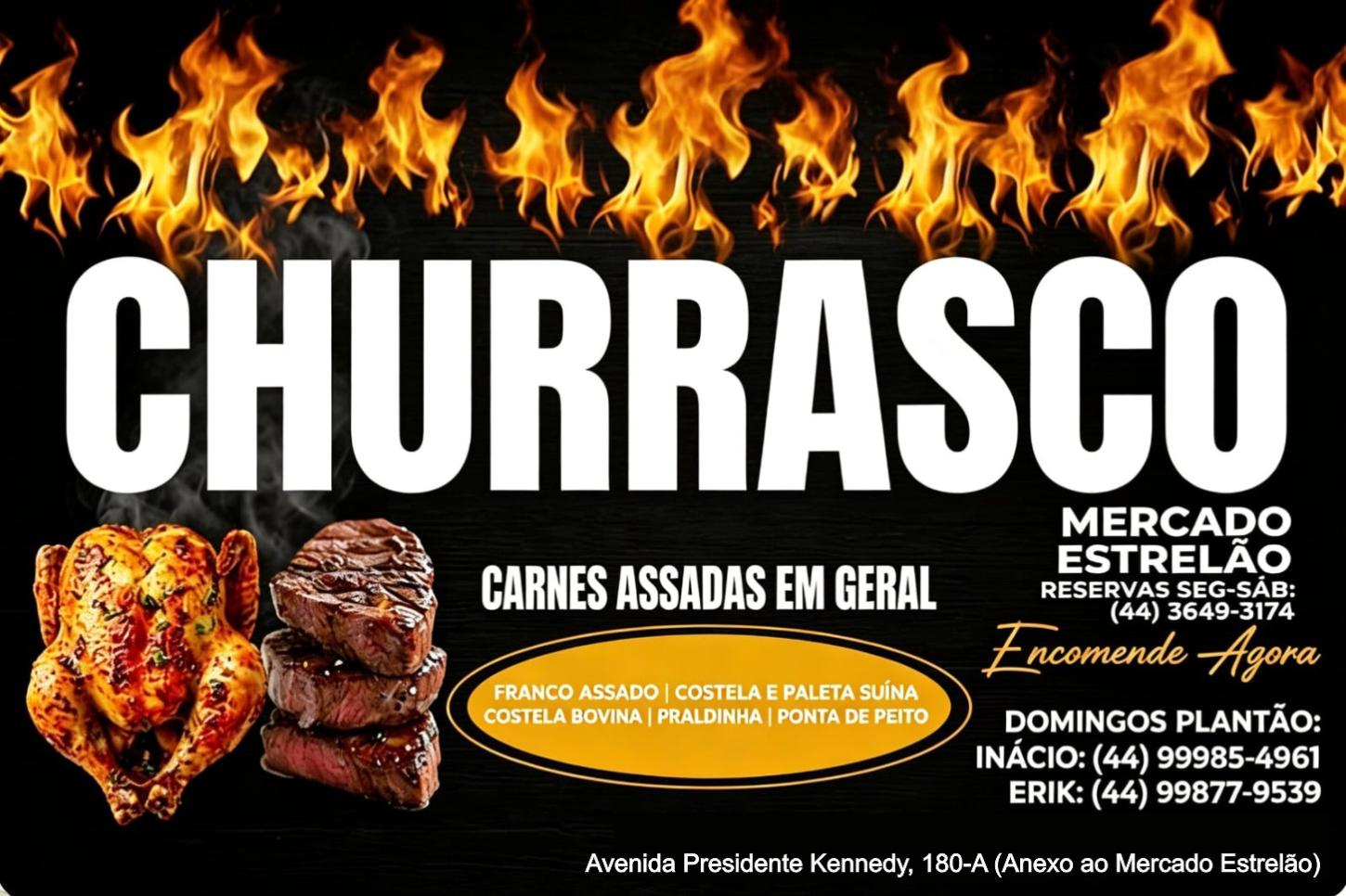 Churrasco de domingo tem sabor especial em Palotina