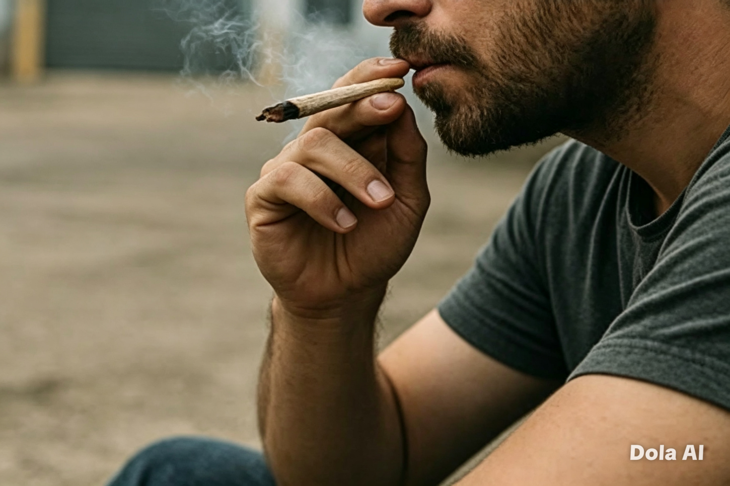 Funcionário é flagrado com cigarro de maconha em empresa