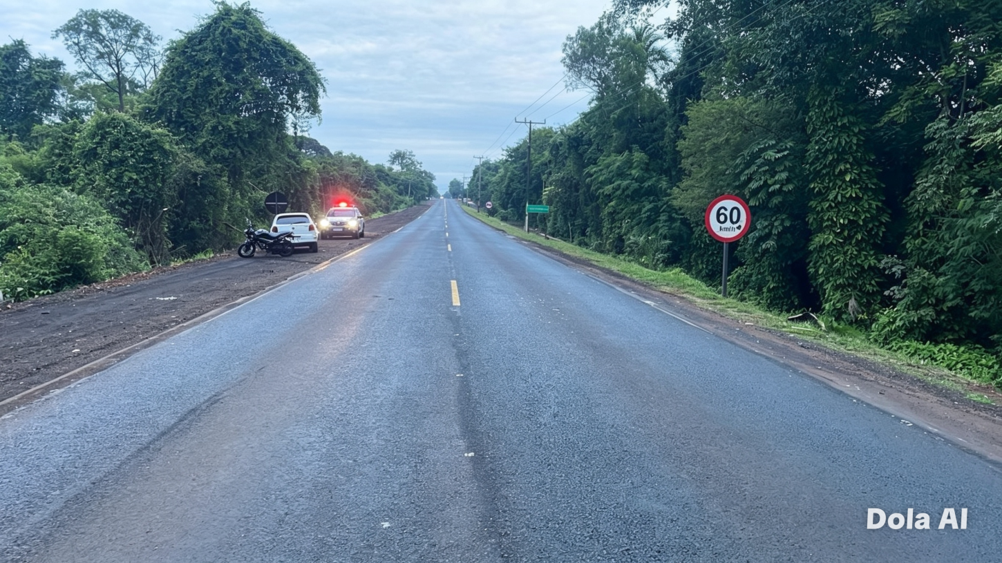 Madrugada violenta na PR-317 deixa dois feridos em acidente