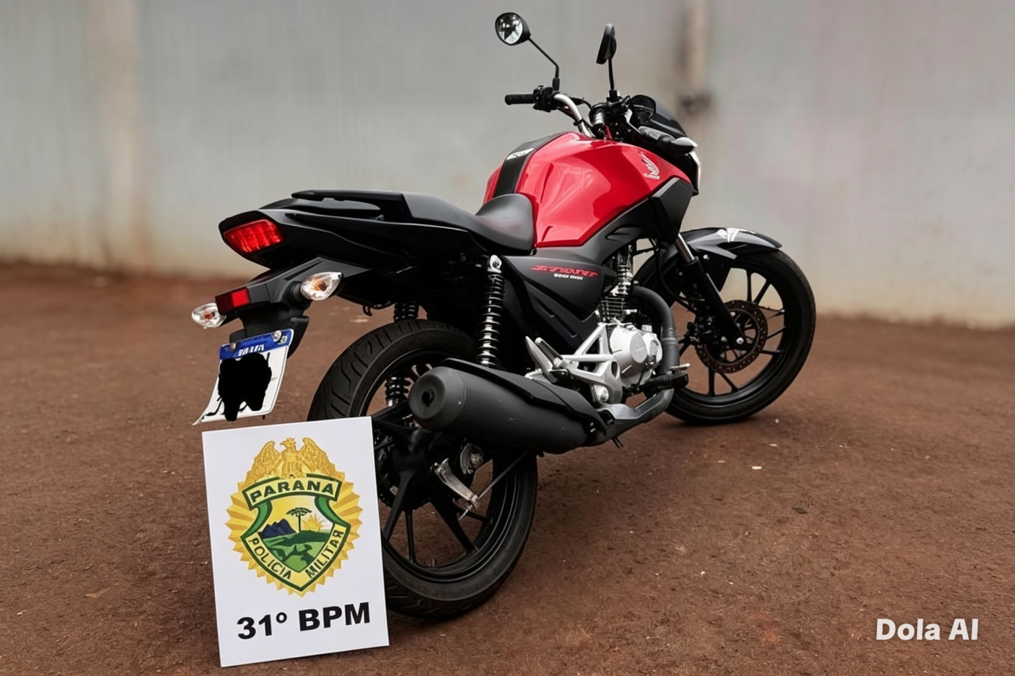 Motociclista sem CNH é Abordado pela PM em bairro de Palotina