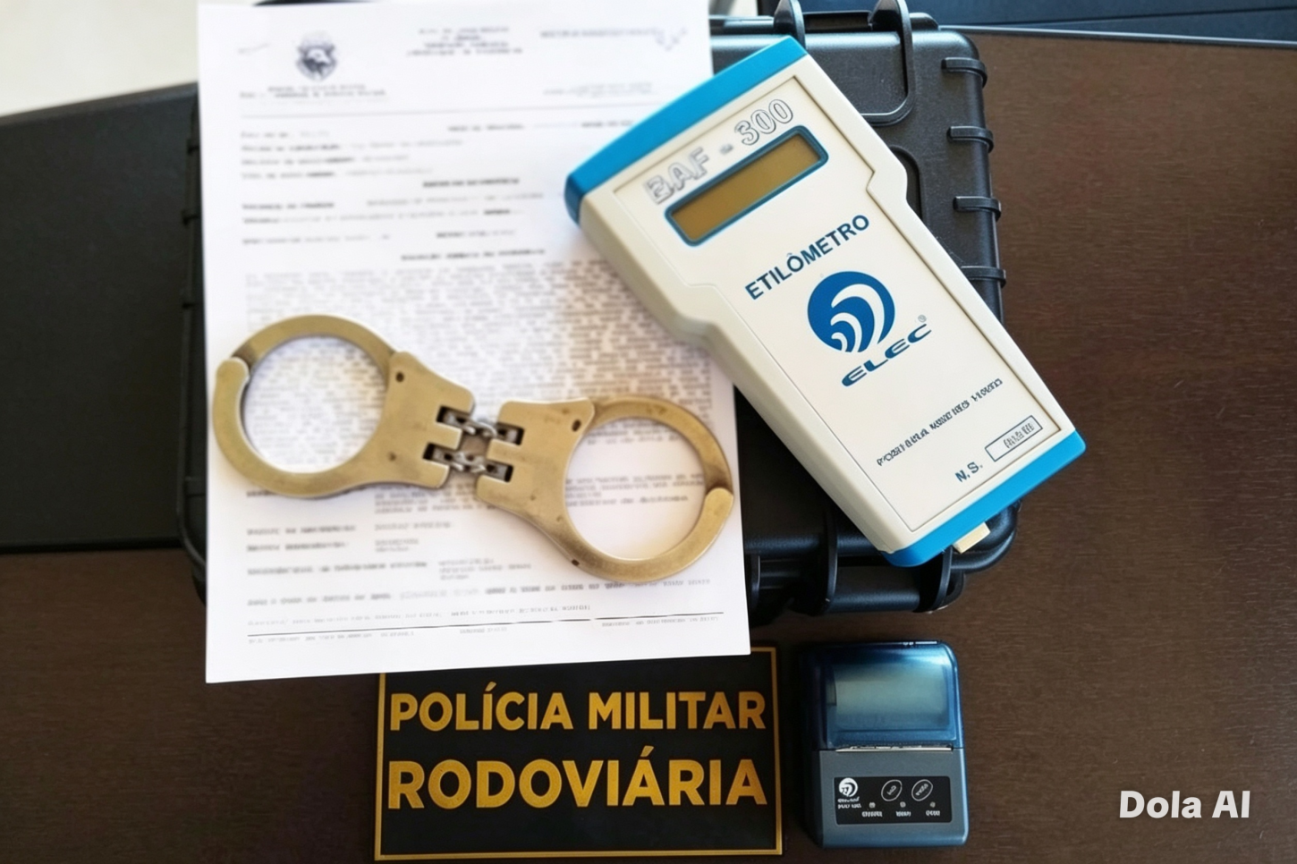 Motorista é preso por embriaguez ao volante durante operação na PR-468