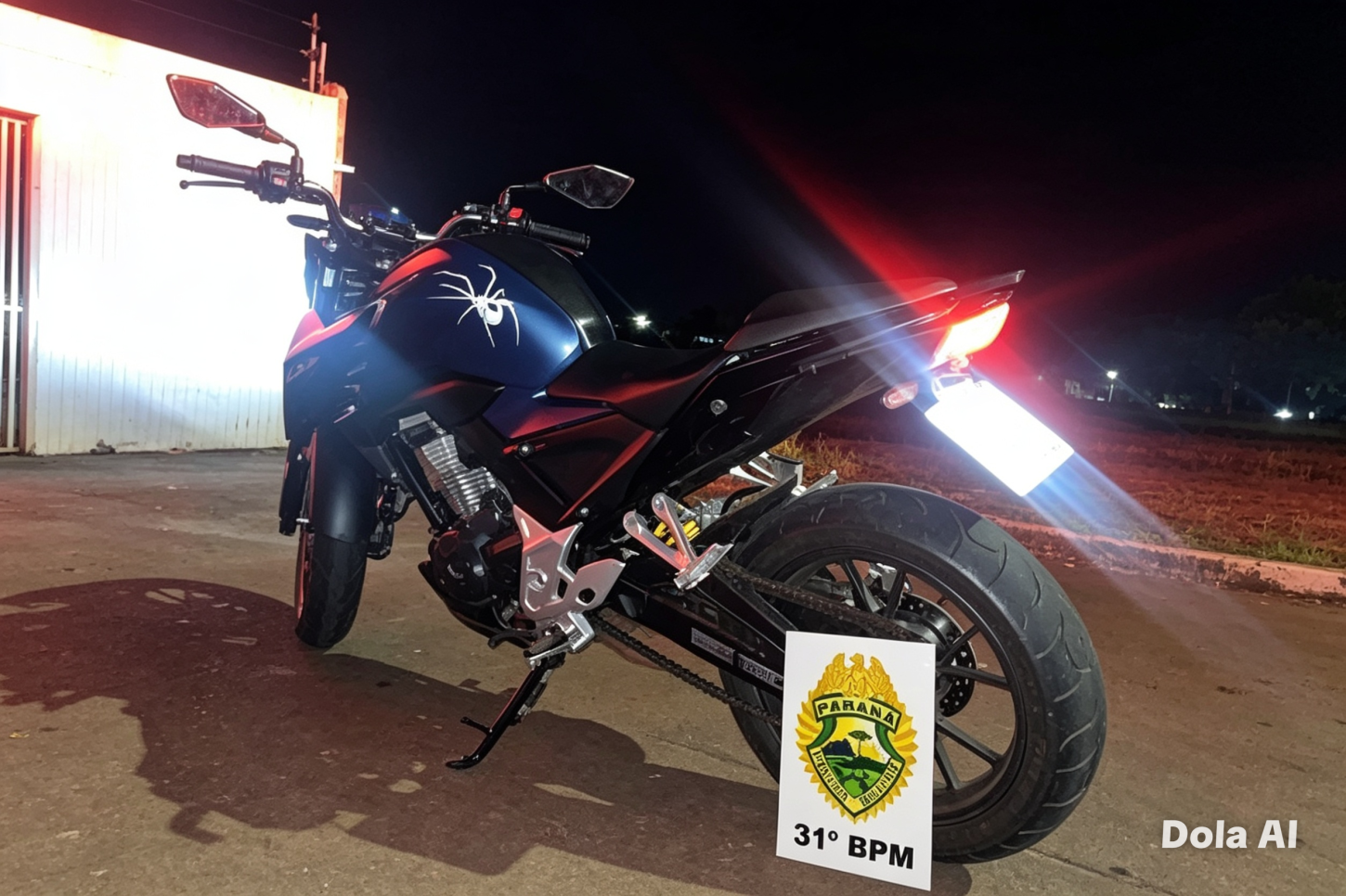 Operação Força Total aperta fiscalização e motos são apreendidas em Palotina