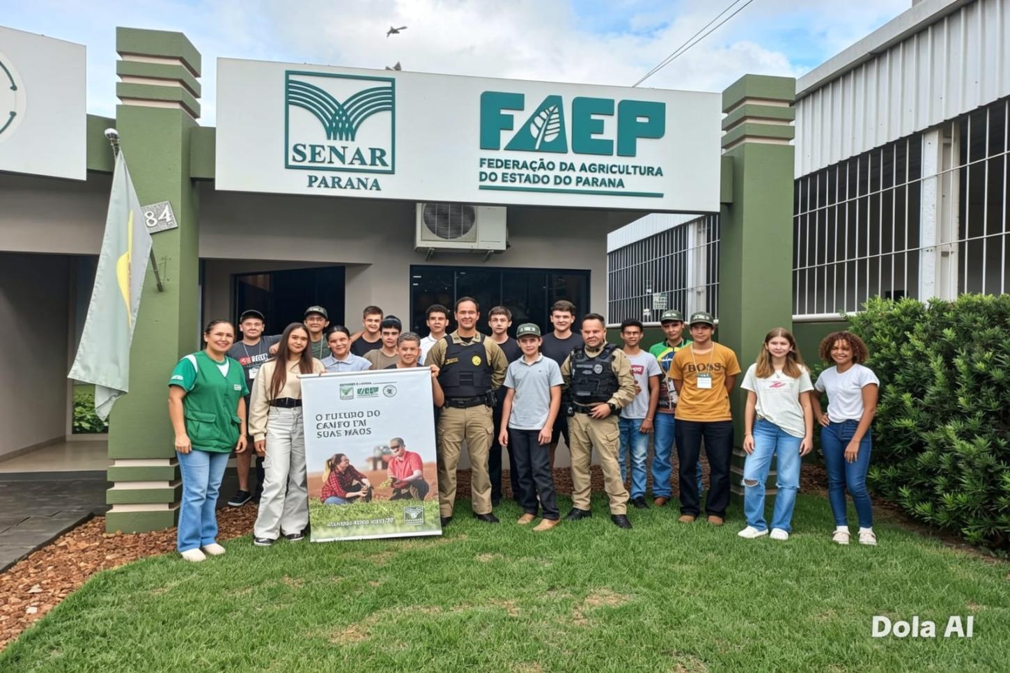 Patrulha Rural promove palestra a jovens do campo e reforça valores de cidadania e responsabilidade