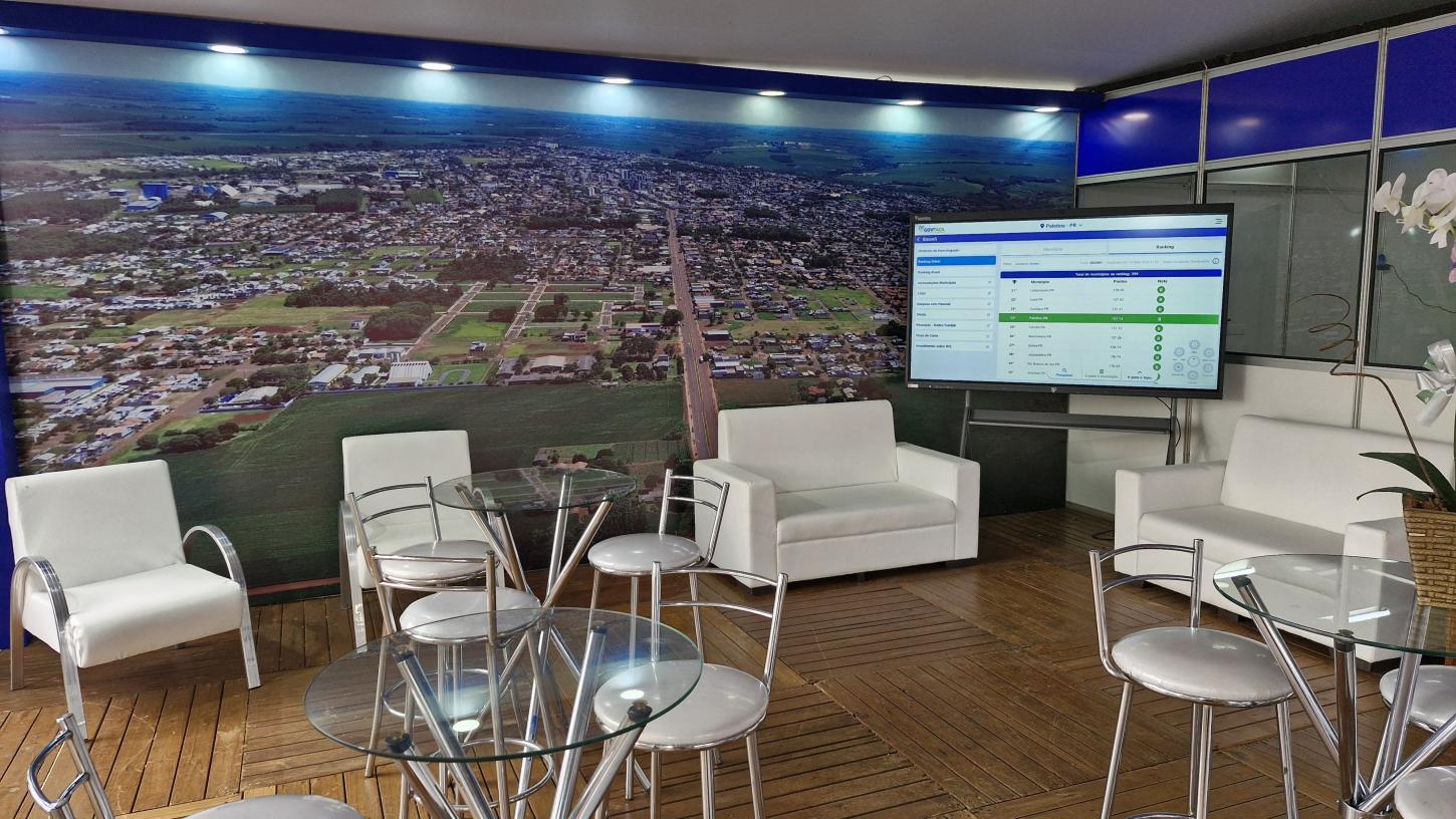 Estandes estão prontos e preparados para receber o grande público da Expo Palotina 2026