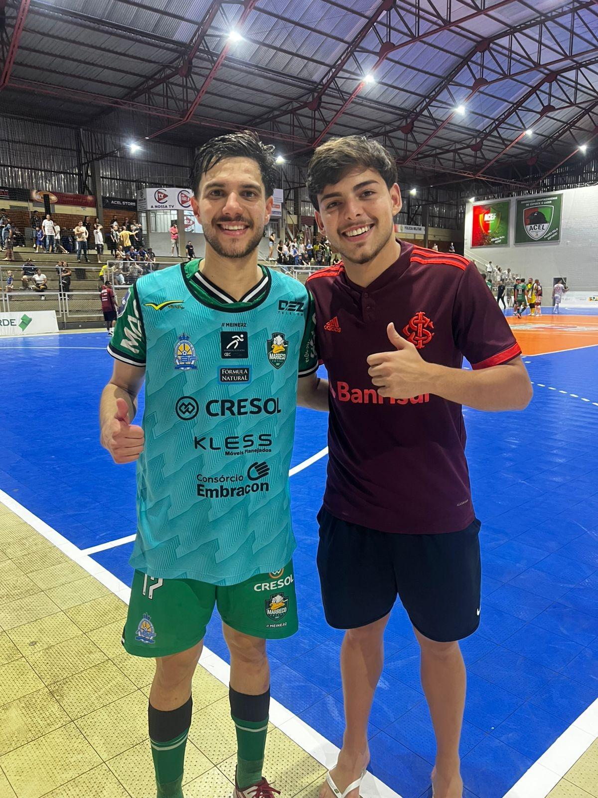 Atletas revelados nas categorias de base de Maripá, Léo Negrini e Molinari vêm ganhando destaque no futsal paranaense e levando o nome do município para grandes competições estaduais
