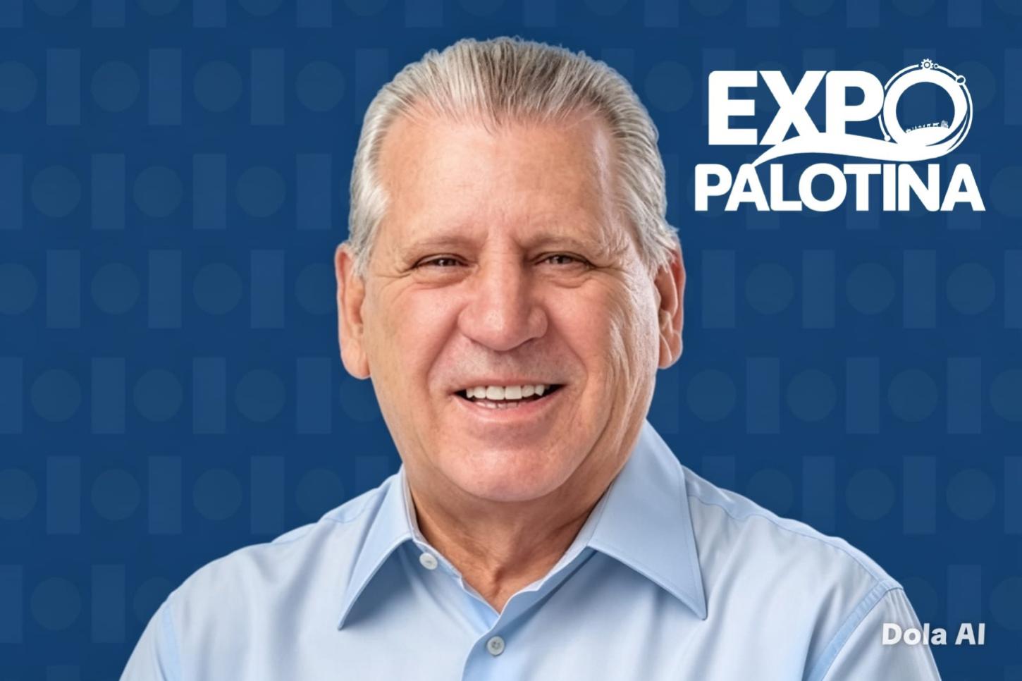 O deputado federal Dilceu Sperafico confirmou presença na abertura oficial da Expo Palotina 2026, nesta quinta-feira, no Parque de Exposições João Leopoldo Jacomel