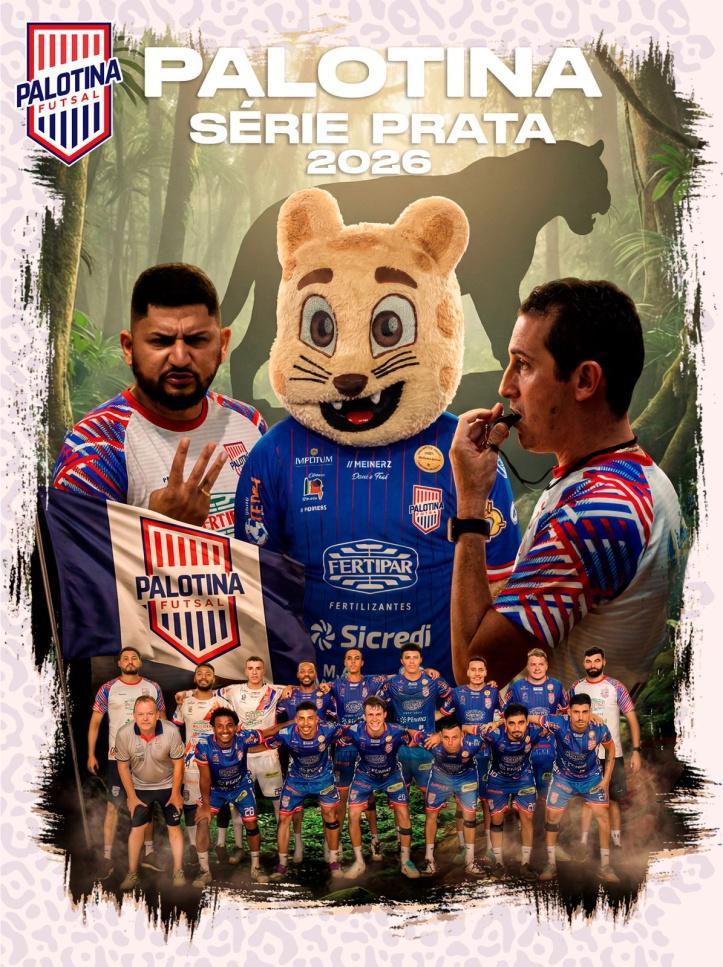 Palotina Futsal contra Clevelândia neste sábado (30)