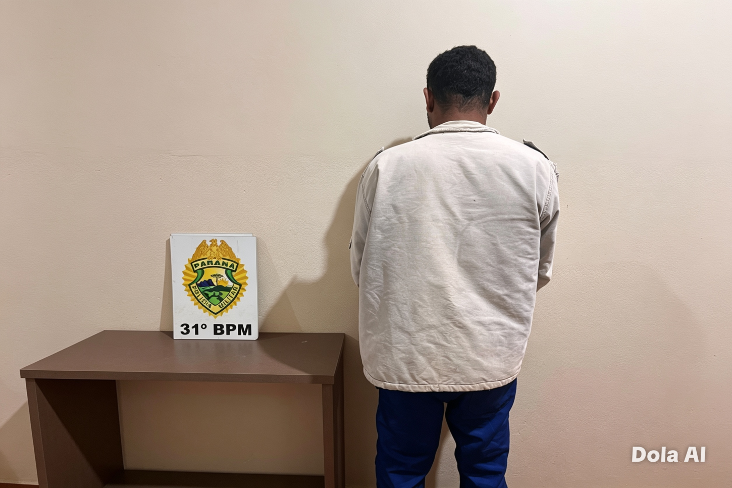 Ação rápida da Polícia Militar resultou no cumprimento de mandado de prisão durante patrulhamento em Palotina