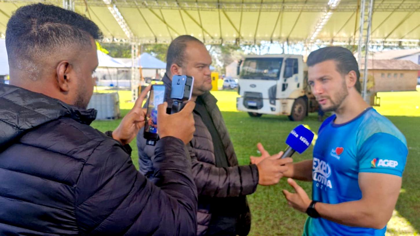 Prefeito Rodrigo Ribeiro destacou os últimos preparativos da Expo Palotina 2026 e convidou a população para participar da maior edição da feira no Parque de Exposições João Leopoldo Jacomel