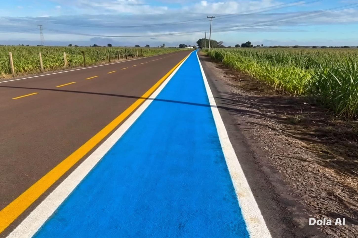 Nova pista de caminhada na Estrada Rios transforma antigo trecho de terra em espaço seguro e moderno para lazer, esporte e convivência em Terra Roxa