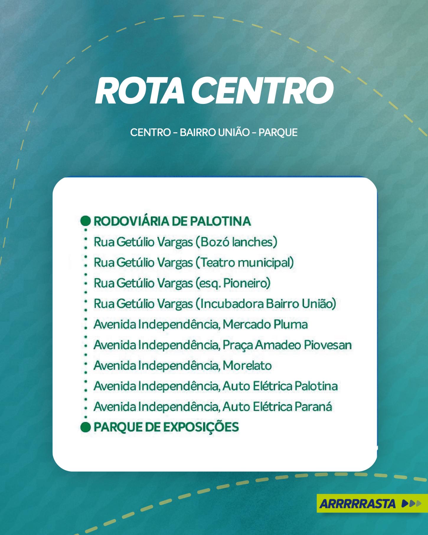 Rota especial para Expo Palotina 2026