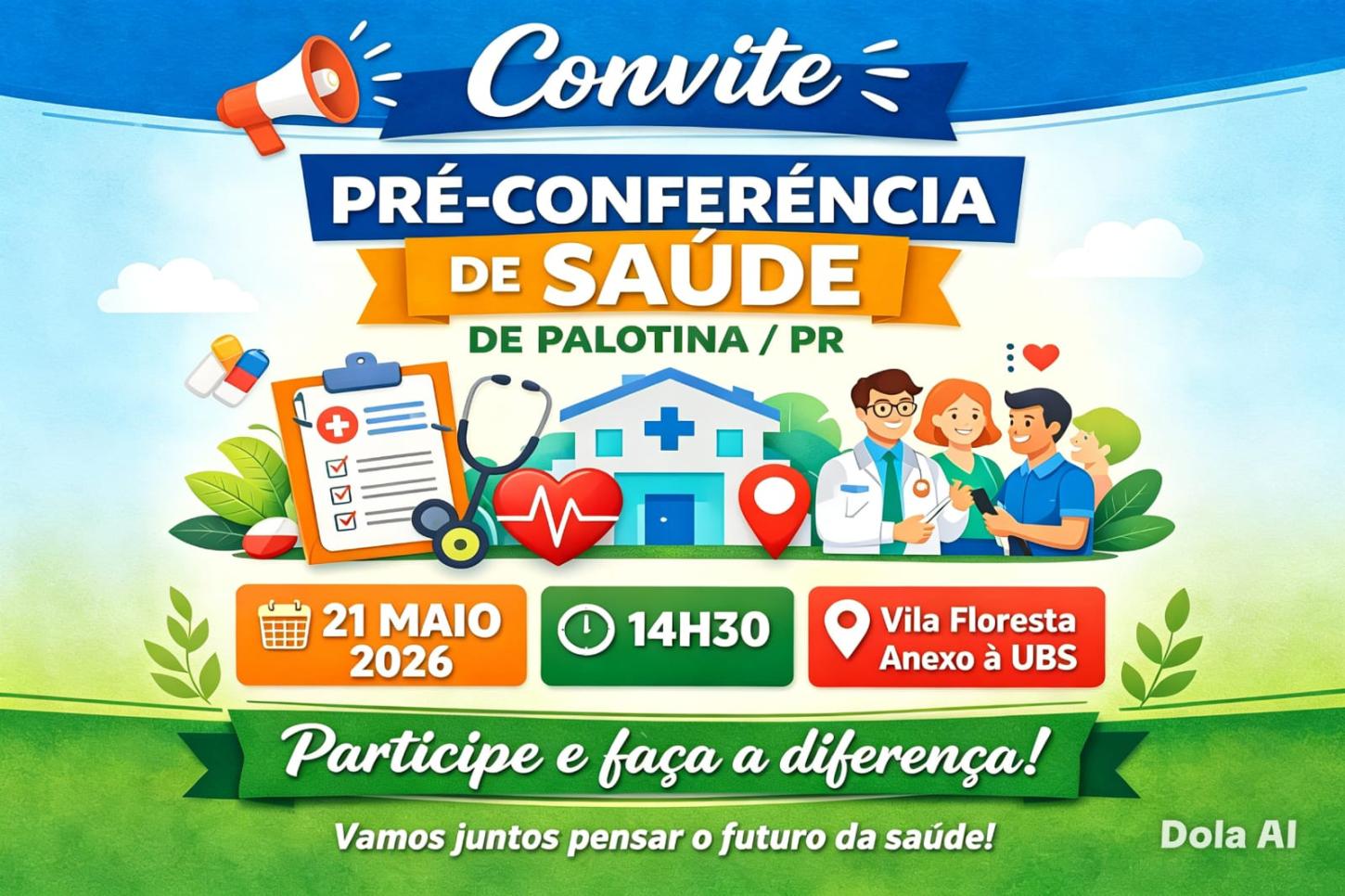 Saúde em Debate: Palotina realiza Pré-conferência nesta quinta-feira na Vila Floresta