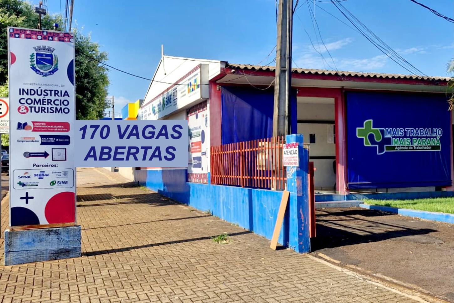 Sine de Palotina mantém ritmo de contratações e oferta 170 vagas
