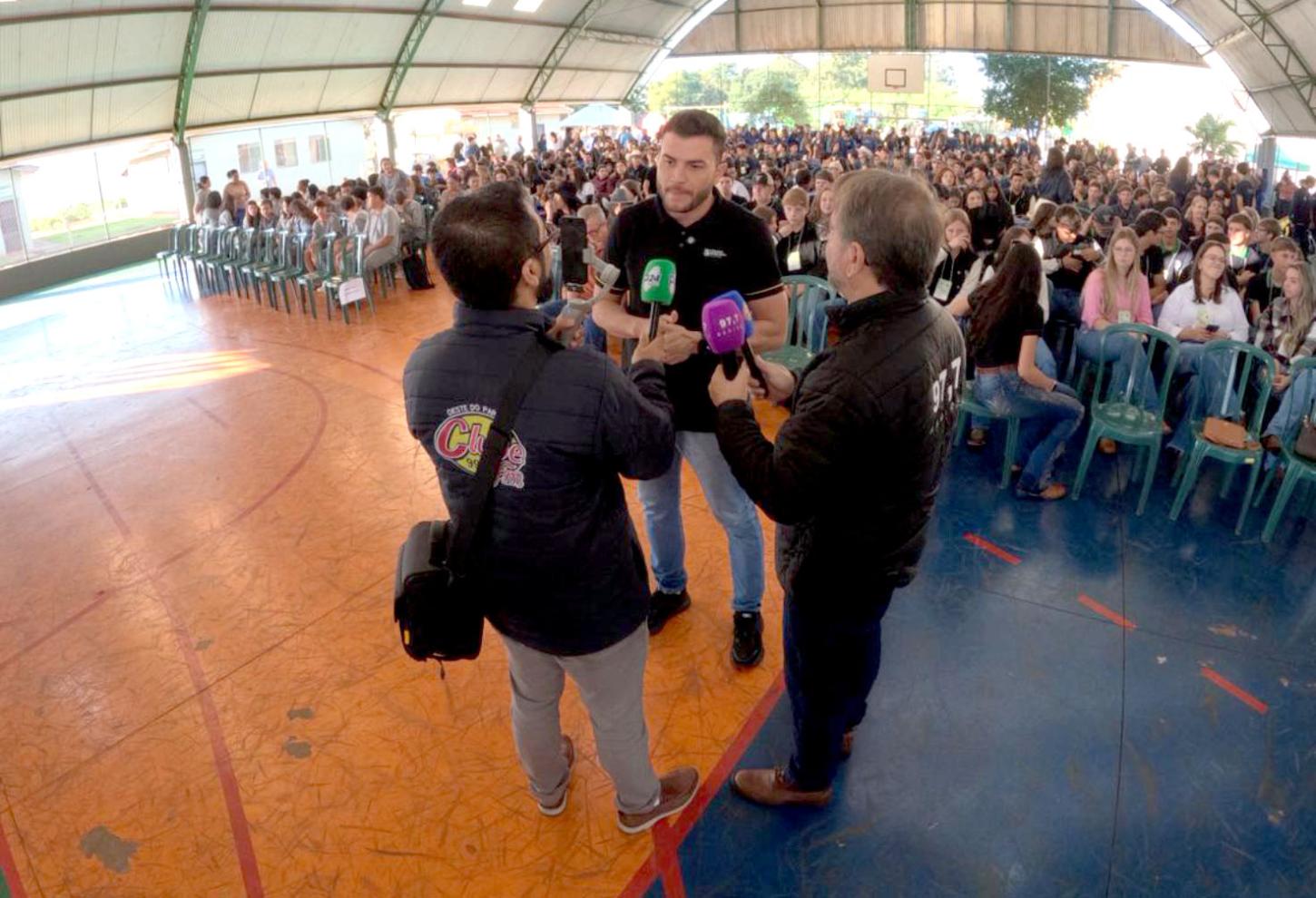 Thiago Mostachio destaca inovação e futuro do agro durante mostra técnica