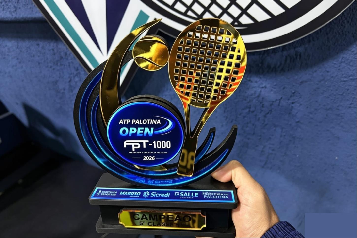 ATP Palotina Open 2026 reúne 138 atletas e fortalece o tênis regional