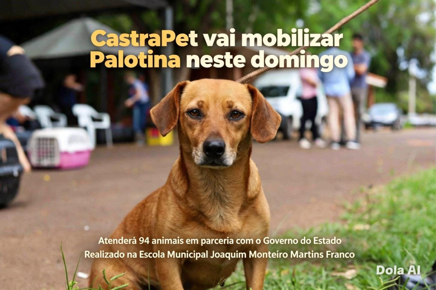 CastraPet vai mobilizar Palotina neste domingo