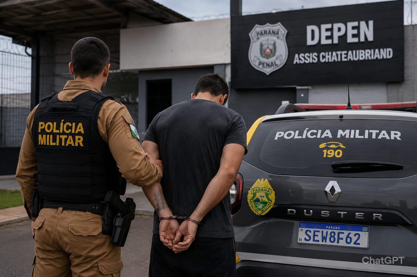 Condenado por tráfico e organização criminosa é preso pela Polícia Militar 
