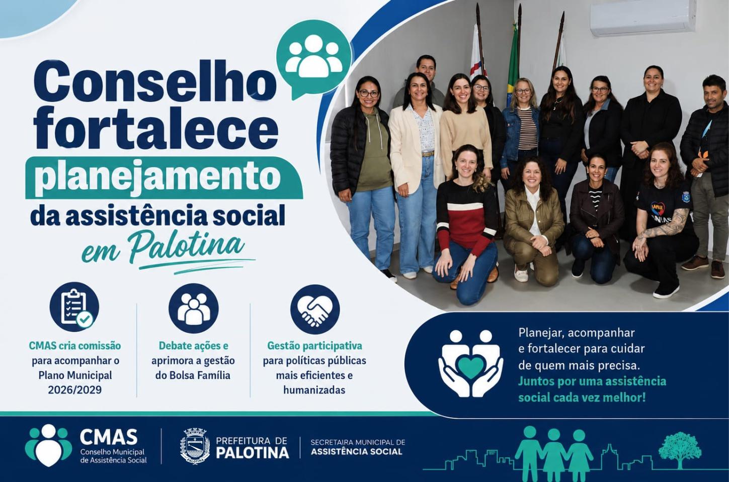 Conselho fortalece planejamento da assistência social em Palotina