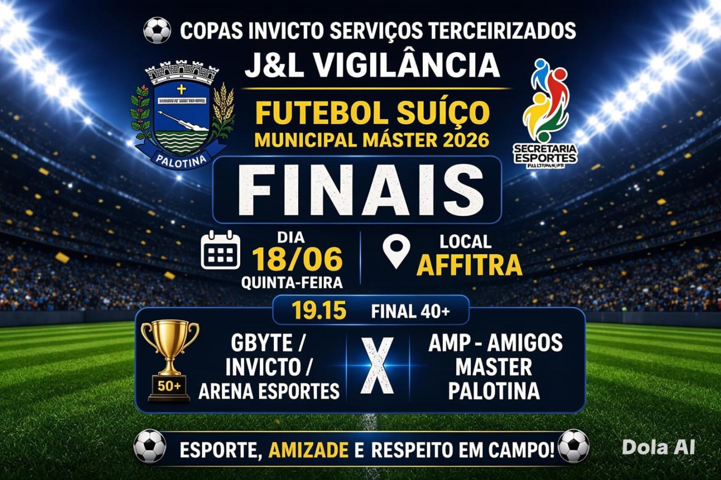 Final do Municipal Máster agita Palotina nesta quinta-feira (18)