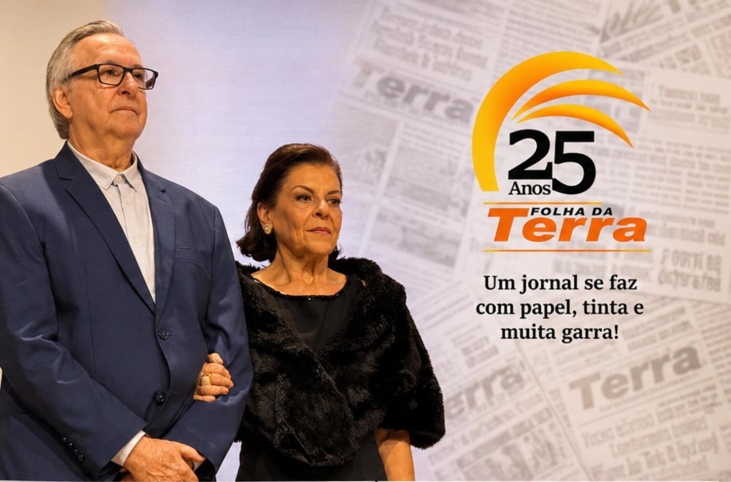 Folha da Terra celebra 25 anos de história com noite de homenagens, emoção e reconhecimento em Palotina