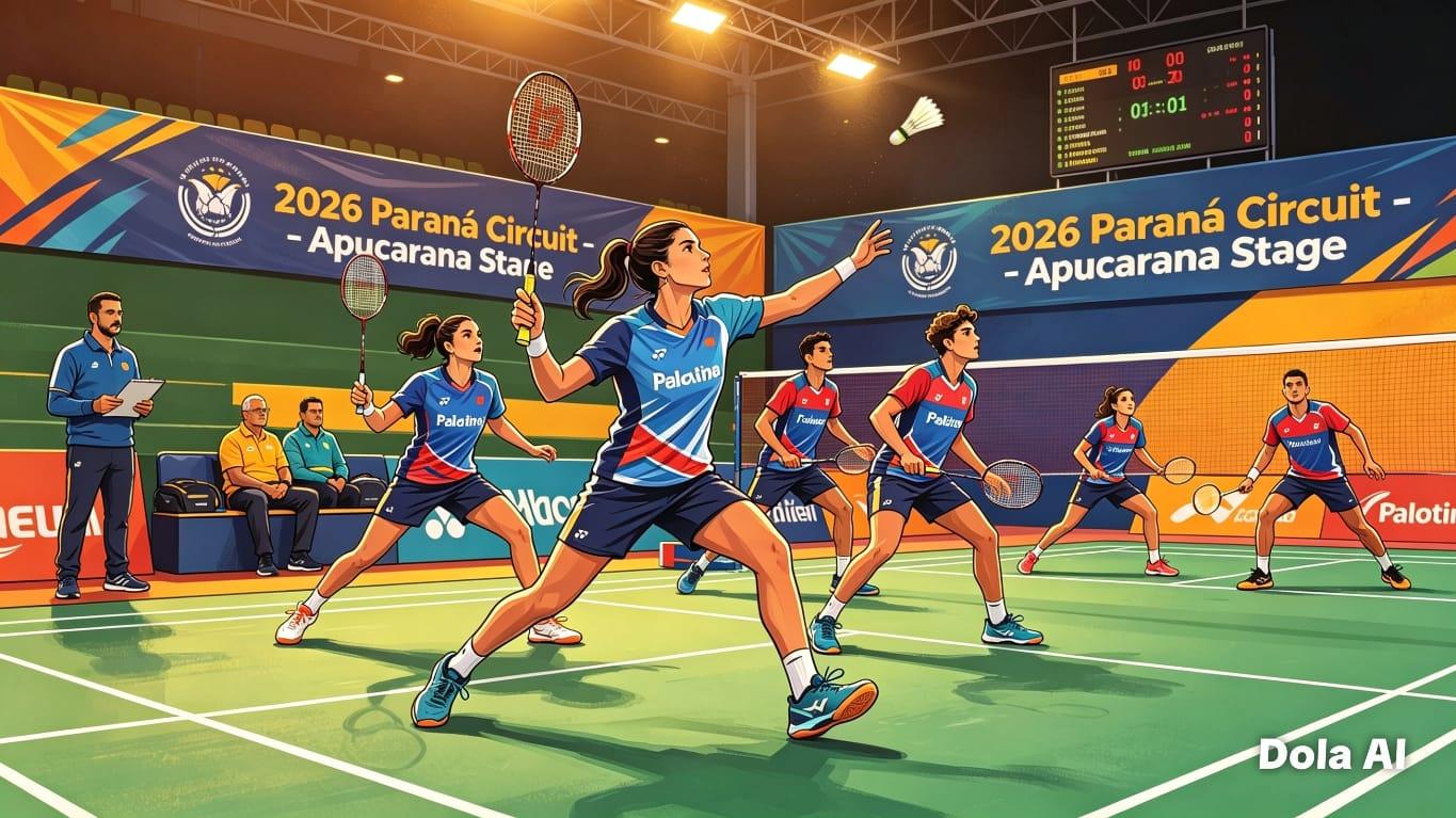 Palotina vai a busca de destaque no Circuito Paranaense de Badminton