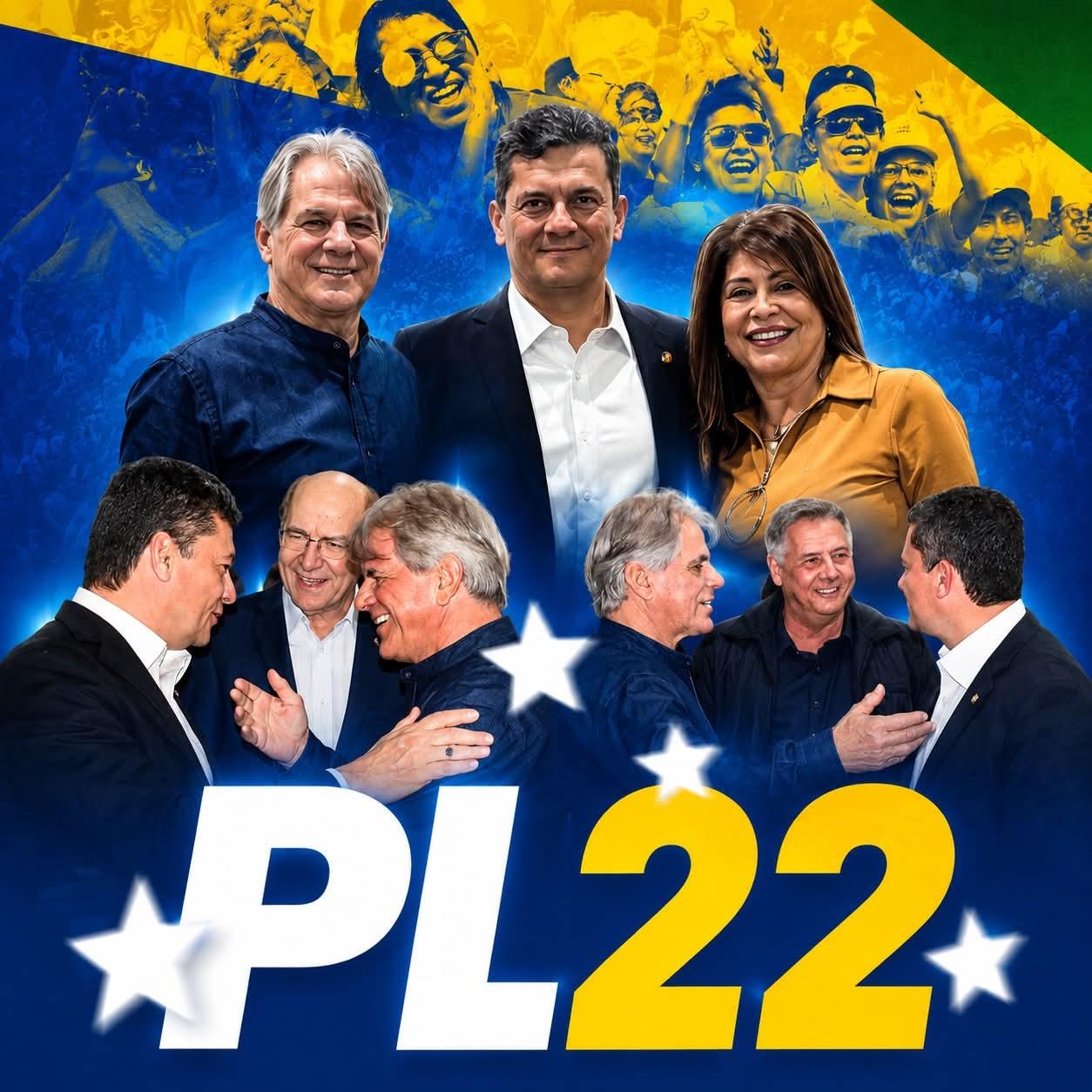 Publicação nas redes sociais de Luiz Ernesto de Giacometti reforça sua pré-candidatura a deputado estadual pelo PL e destaca o alinhamento com lideranças políticas do partido, entre elas o pré-candidato ao Governo do Paraná, Sergio Moro