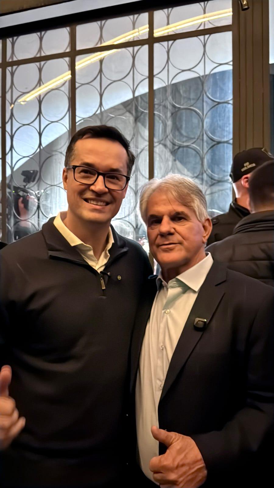 Deltan Dallagnol e Luiz Ernesto