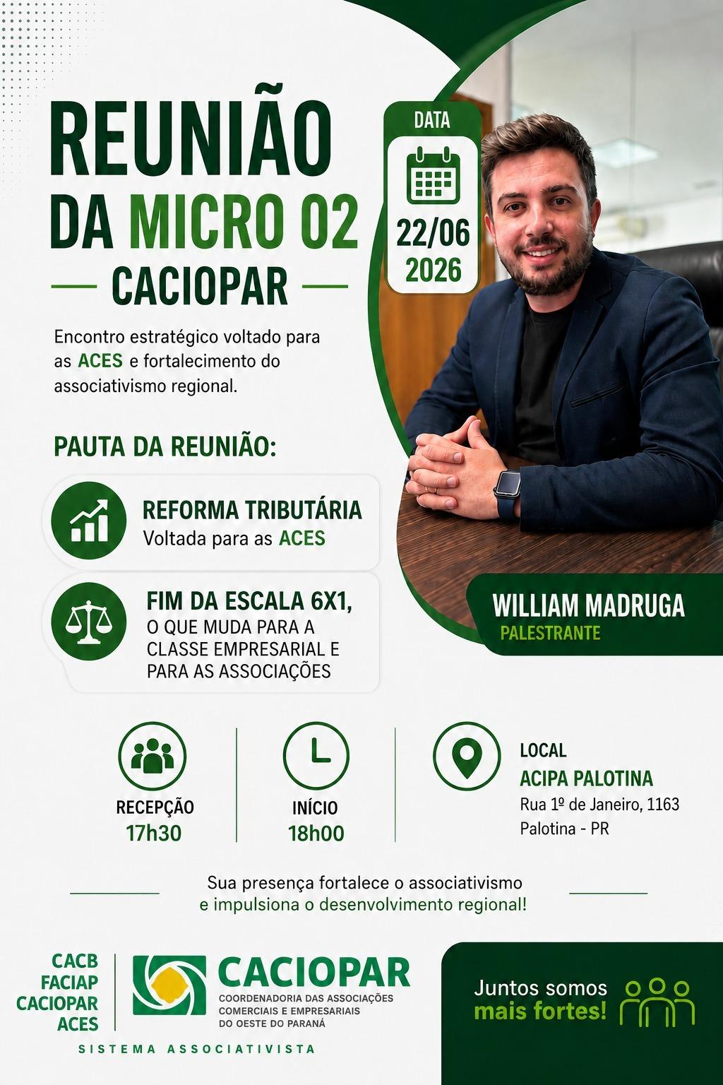 A confirmação de presença é obrigatória e deve ser realizada até sexta-feira (19), às 11 horas, para possibilitar o planejamento e a organização do evento