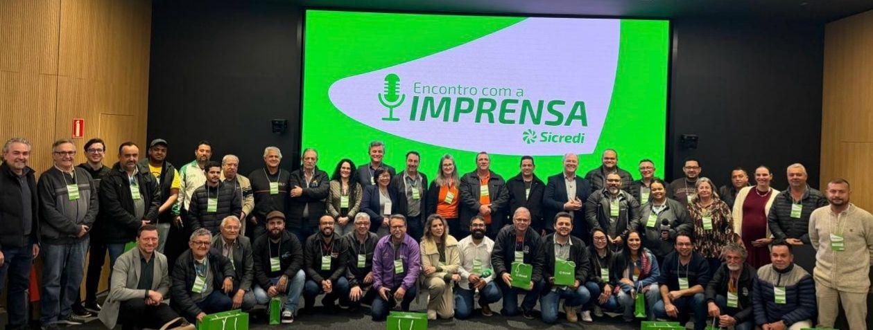Jaime Basso apresentou à imprensa os números que evidenciam a força do Sicredi Vale do Piquiri ABCD PR/SP